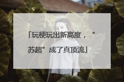 玩梗玩出新高度，“苏超”成了真顶流