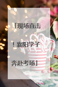 现场直击！襄阳学子奔赴考场