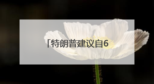 特朗普建议自6月1日起对欧盟征收50%的关税