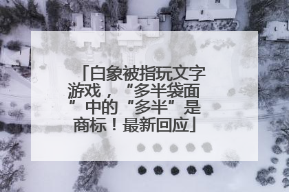 白象被指玩文字游戏，“多半袋面”中的“多半”是商标！最新回应