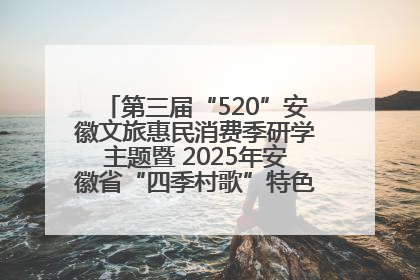 第三届“520”安徽文旅惠民消费季研学主题暨 2025年安徽省“四季村歌”特色展演燃动池州