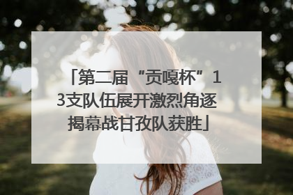 第二届“贡嘎杯”13支队伍展开激烈角逐 揭幕战甘孜队获胜