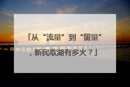从“流量”到“留量”，新民歌湖有多火？