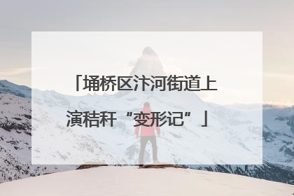 埇桥区汴河街道上演秸秆“变形记”
