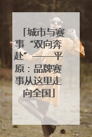城市与赛事“双向奔赴”——平原：品牌赛事从这里走向全国