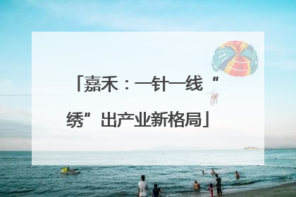 嘉禾：一针一线“绣”出产业新格局
