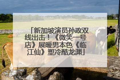 新加坡演员孙政双线出击！《微笑一号店》展暖男本色《临江仙》塑冷酷龙渊