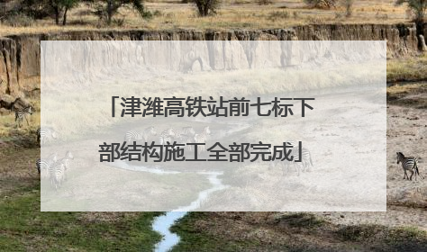津潍高铁站前七标下部结构施工全部完成