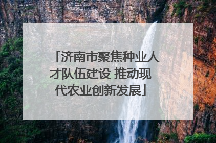 济南市聚焦种业人才队伍建设 推动现代农业创新发展
