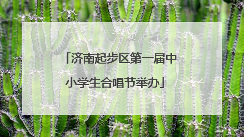 济南起步区第一届中小学生合唱节举办