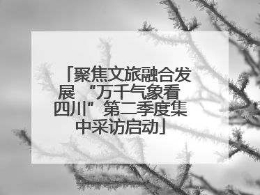 聚焦文旅融合发展 “万千气象看四川”第二季度集中采访启动