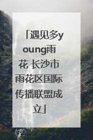 遇见多young雨花 长沙市雨花区国际传播联盟成立