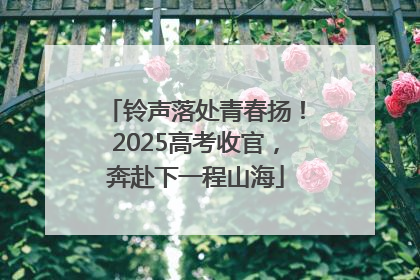 铃声落处青春扬！2025高考收官，奔赴下一程山海