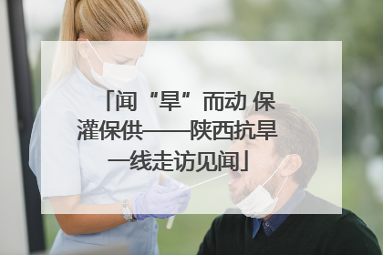 闻“旱”而动 保灌保供——陕西抗旱一线走访见闻