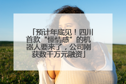 预计年底见！四川首款“懂情感”的机器人要来了，公司刚获数千万元融资