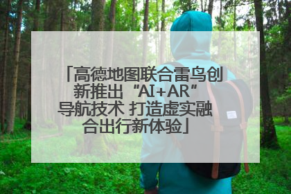 高德地图联合雷鸟创新推出“AI+AR”导航技术 打造虚实融合出行新体验