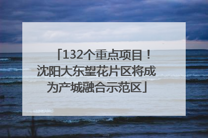 132个重点项目！沈阳大东望花片区将成为产城融合示范区