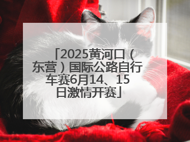 2025黄河口（东营）国际公路自行车赛6月14、15日激情开赛