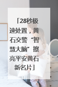 28秒极速处置，黄石交警“智慧大脑”擦亮平安黄石新名片